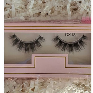 Mel Mel-New Fluffy 100% 3D Real Mink 12-15mm Mix Length Eyelash Strips